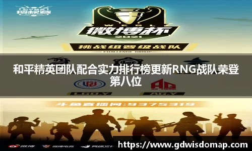 和平精英团队配合实力排行榜更新RNG战队荣登第八位