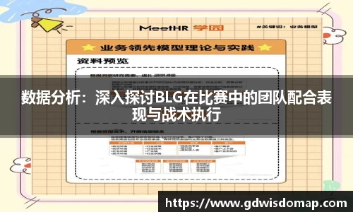 数据分析：深入探讨BLG在比赛中的团队配合表现与战术执行